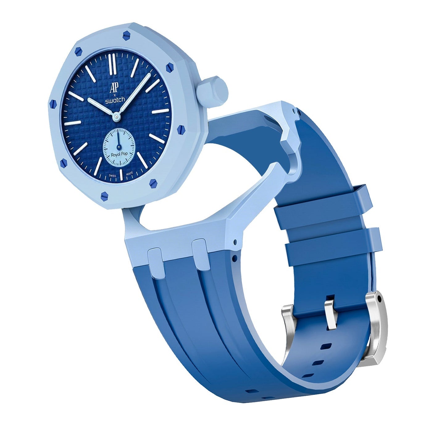 [Rosla]Royal Oak Pop Exclusive Bioceramic Case & Silicone Strap Mix Color