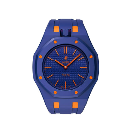 [Rosla]Royal Oak Pop Exclusive Bioceramic Case & Silicone Strap Mix Color
