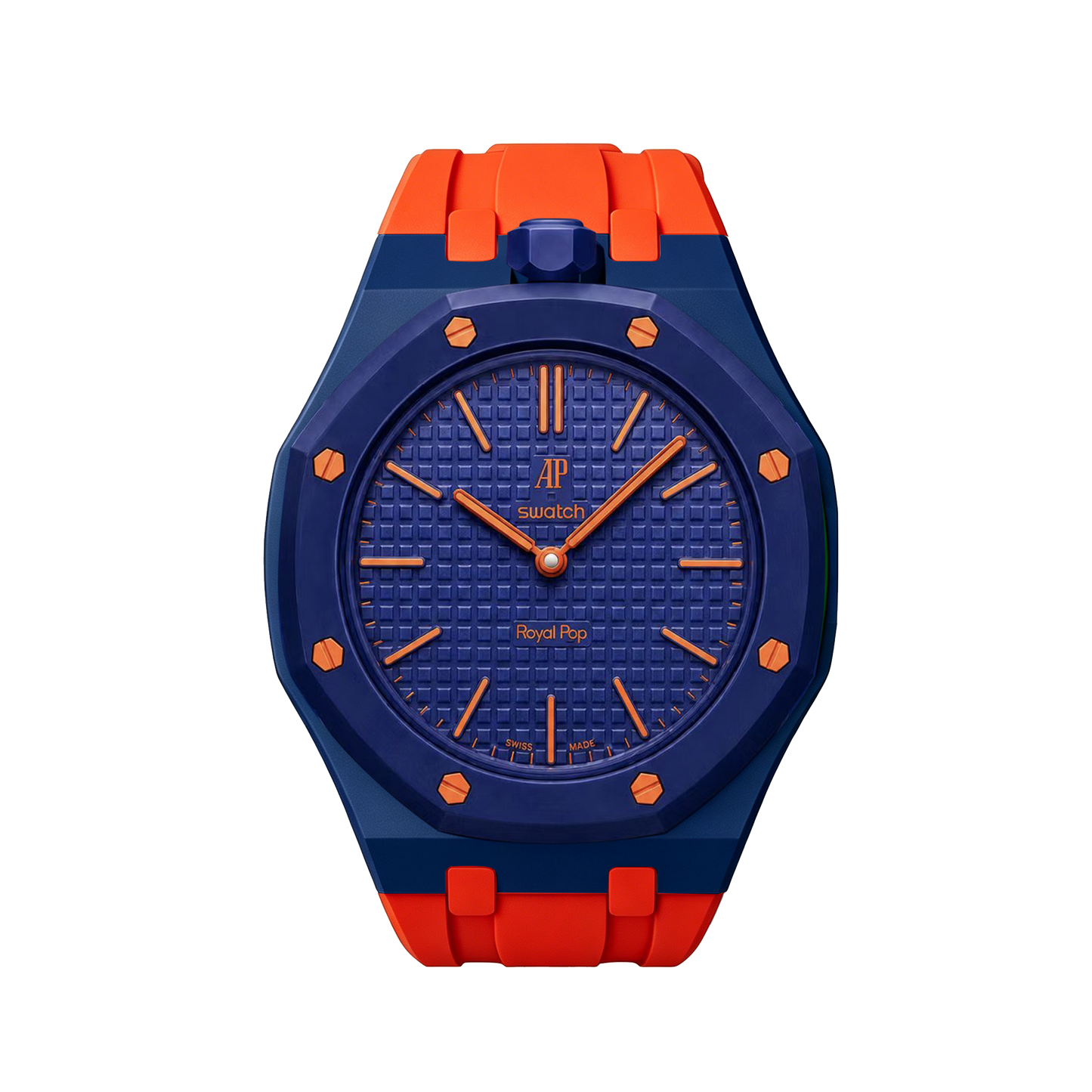 [Rosla]Royal Oak Pop Exclusive Bioceramic Case & Silicone Strap Mix Color