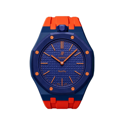 [Rosla]Royal Oak Pop Exclusive Bioceramic Case & Silicone Strap Mix Color