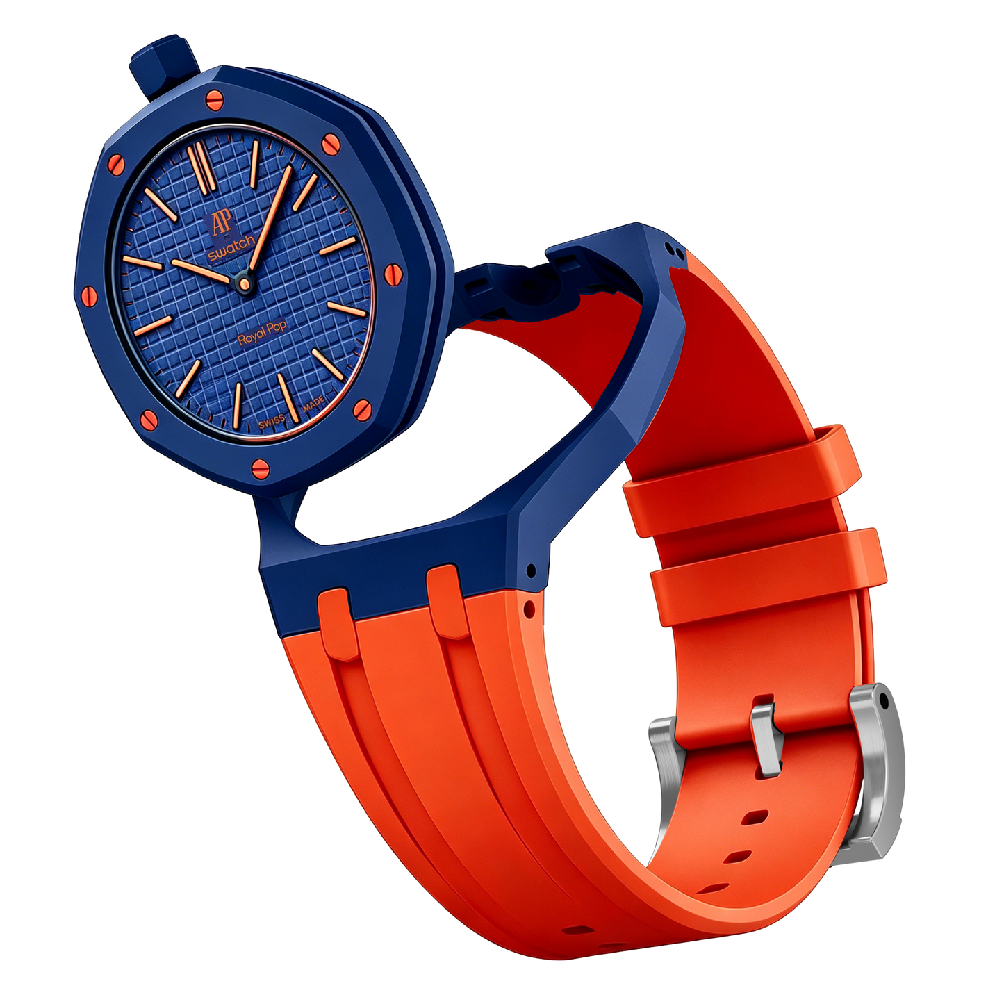 [Rosla]Royal Oak Pop Exclusive Bioceramic Case & Silicone Strap Mix Color