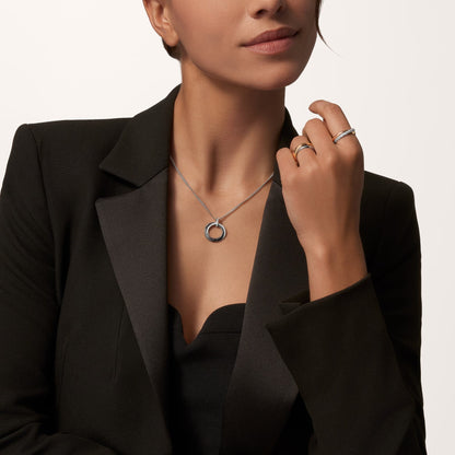 [Rosla]TRINITY CERAMIC NECKLACE