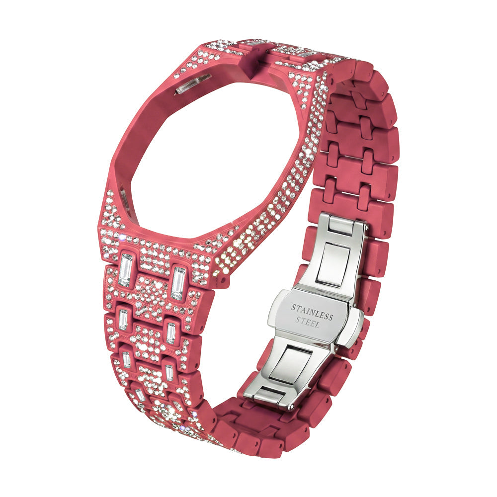 [Rosla]Royal Oak Pop Exclusive Bioceramic Case & Bioceramic Strap Full Diamond