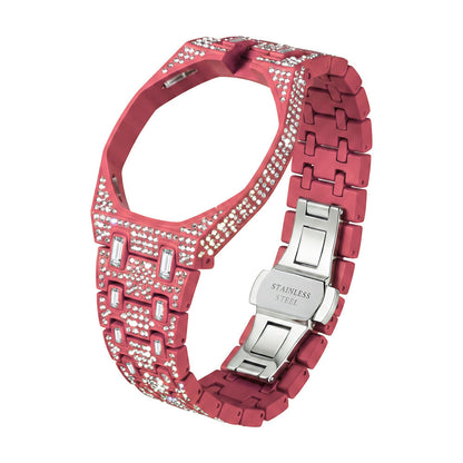 [Rosla]Royal Oak Pop Exclusive Bioceramic Case & Bioceramic Strap Full Diamond