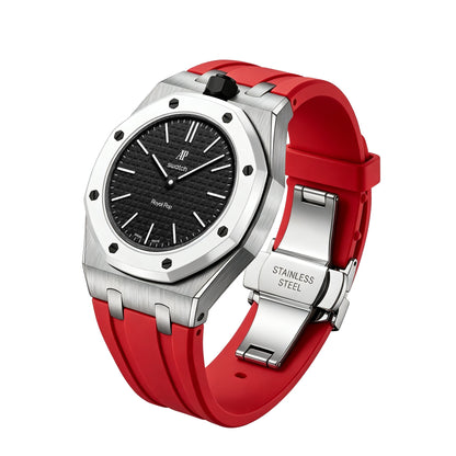 [Rosla]Royal Oak Pop Exclusive Steel Case & Silicone Strap With Cradle