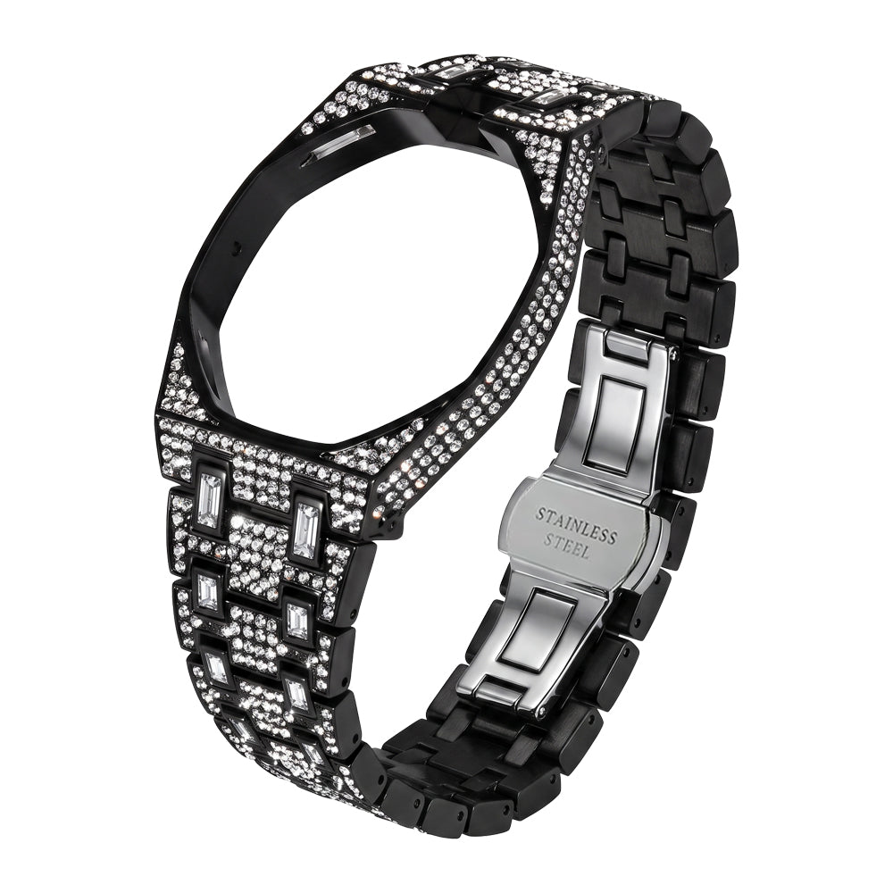 [Rosla]Royal Oak Pop Exclusive Bioceramic Case & Bioceramic Strap Full Diamond