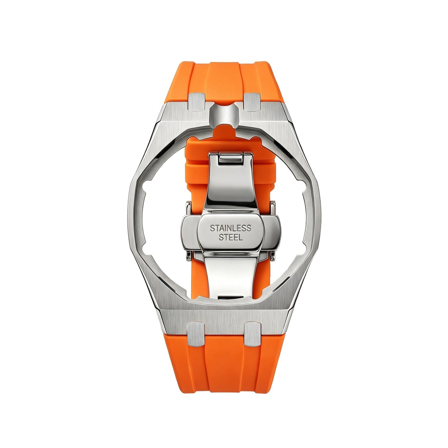 [Rosla]Royal Oak Pop Exclusive Steel Case & Silicone Strap With Cradle