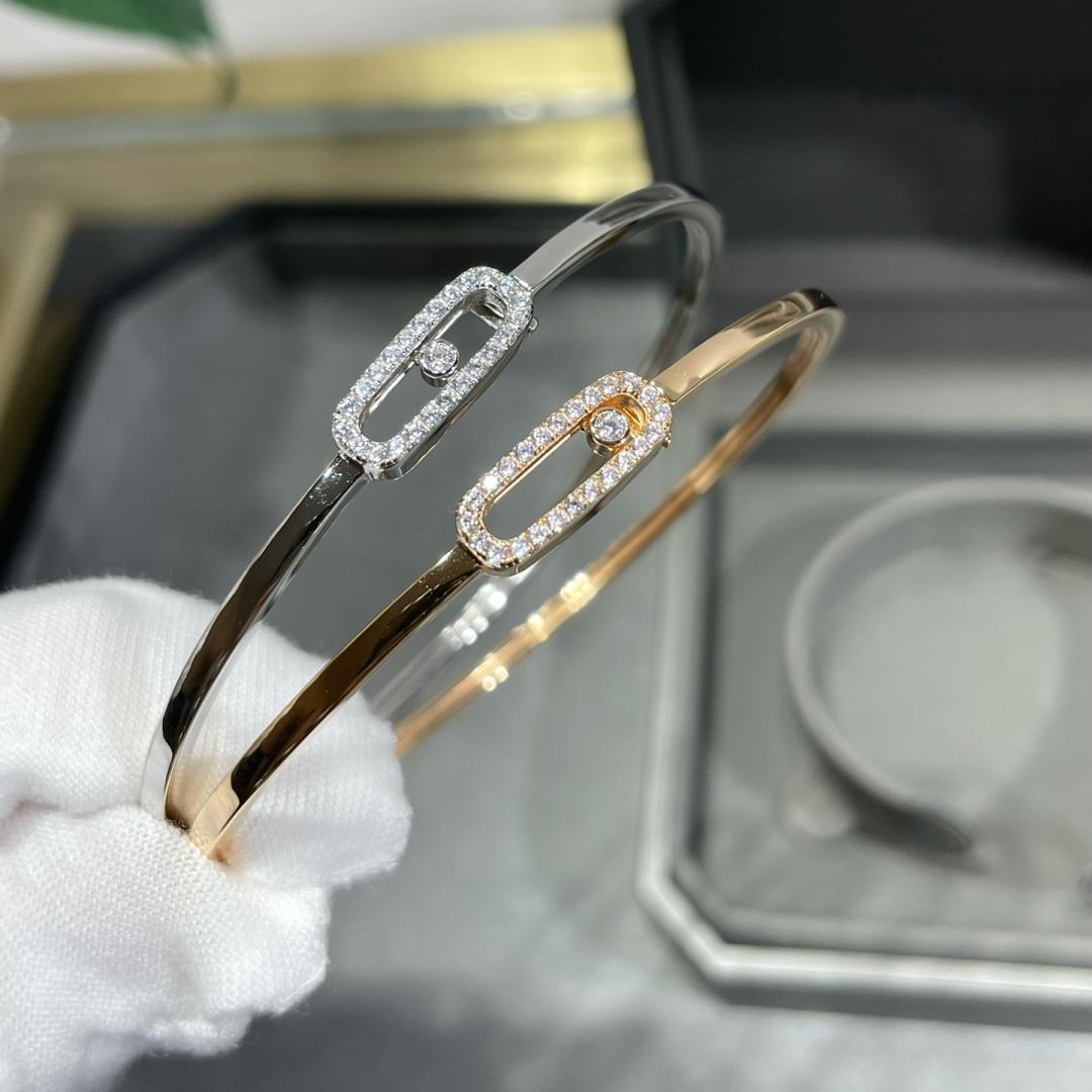 [Rosla]Move Uno pavé flex bangle medium