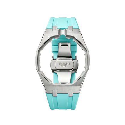 [Rosla]Royal Oak Pop Exclusive Steel Case & Silicone Strap With Cradle