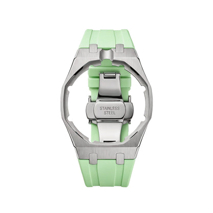 [Rosla]Royal Oak Pop Exclusive Steel Case & Silicone Strap With Cradle