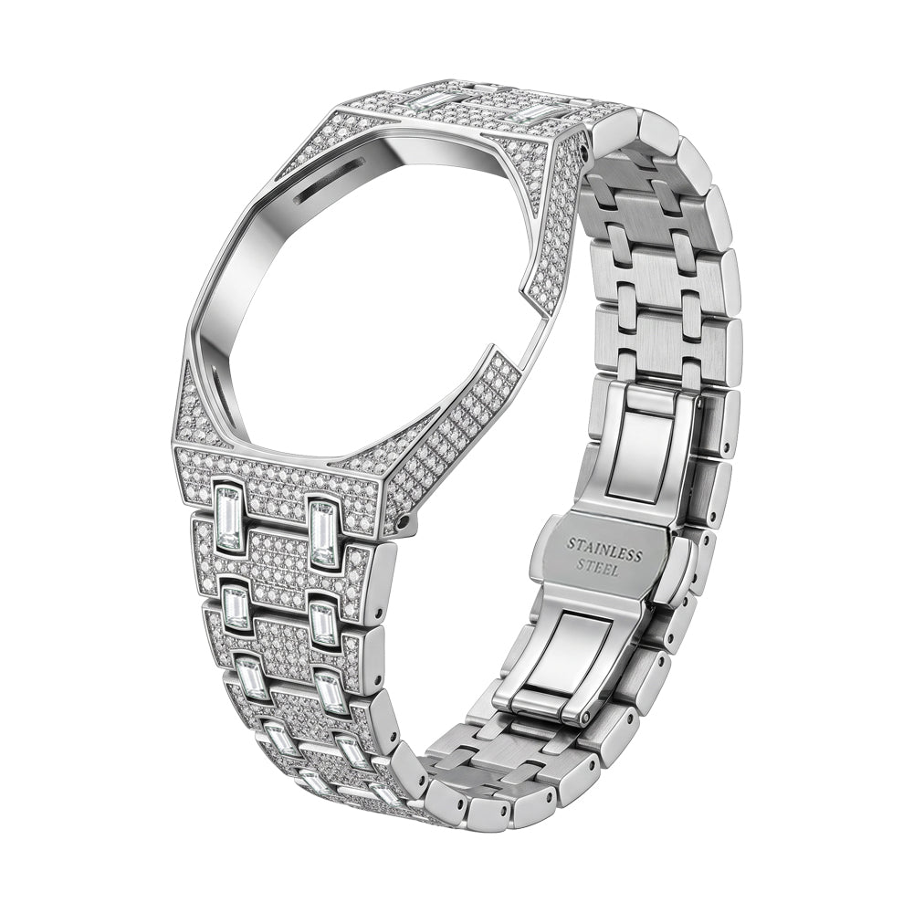 [Rosla]Royal Oak Pop Exclusive Bioceramic Case & Bioceramic Strap Full Diamond
