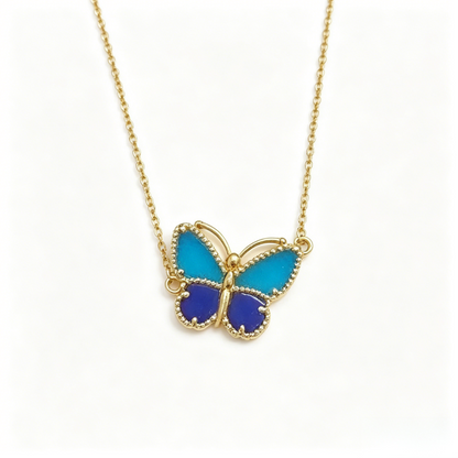 [Rosla] 2026 NEW LUCKY BUTTERFLY 1 MOTIFS NECKLACE