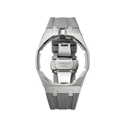 [Rosla]Royal Oak Pop Exclusive Steel Case & Silicone Strap With Cradle