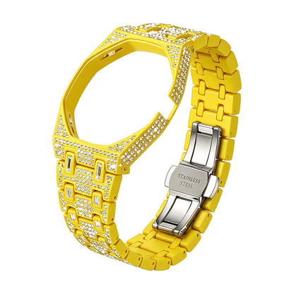 [Rosla]Royal Oak Pop Exclusive Bioceramic Case & Bioceramic Strap Full Diamond