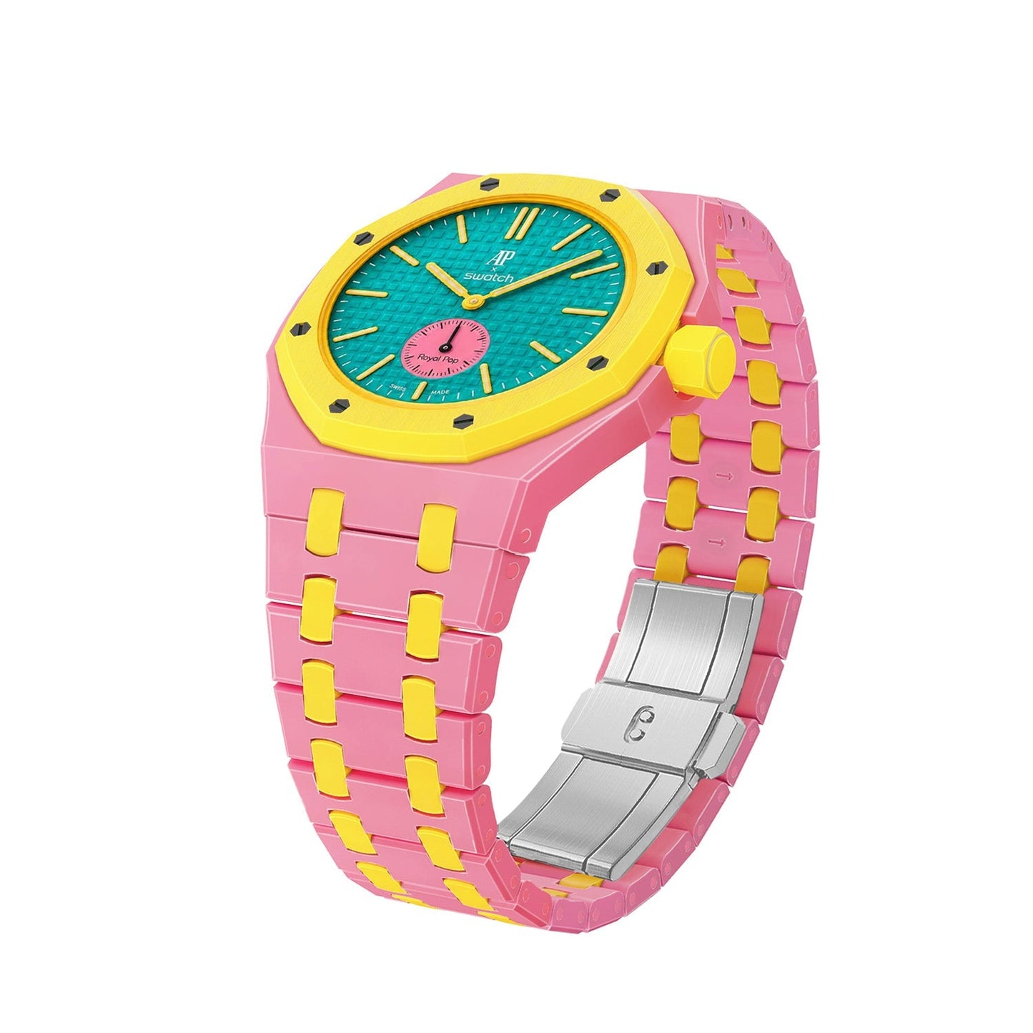 [Rosla]Royal Oak Pop Exclusive Bioceramic Case & Bioceramic Strap Mix Color