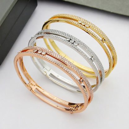 [Rosla]Move Romane pavé bangle