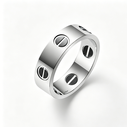 [Rosla]LOVE RING 5.5MM NO DIAMONDS  CERAMIC