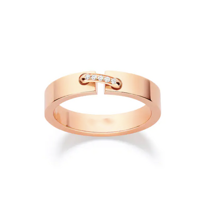 [Rosla]ALLIANCE LIENS VIDENCE DIAMOND 4MM RING