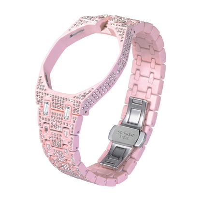 [Rosla]Royal Oak Pop Exclusive Bioceramic Case & Bioceramic Strap Full Diamond