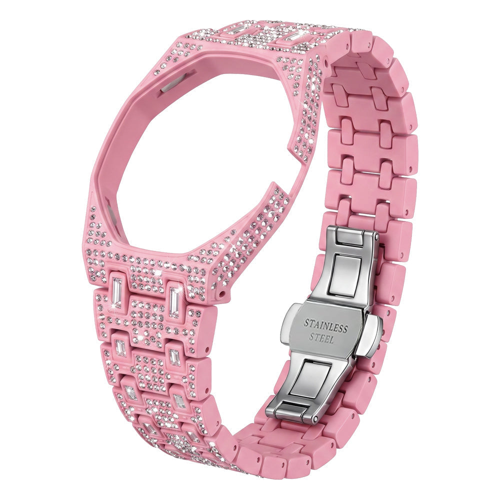 [Rosla]Royal Oak Pop Exclusive Bioceramic Case & Bioceramic Strap Full Diamond