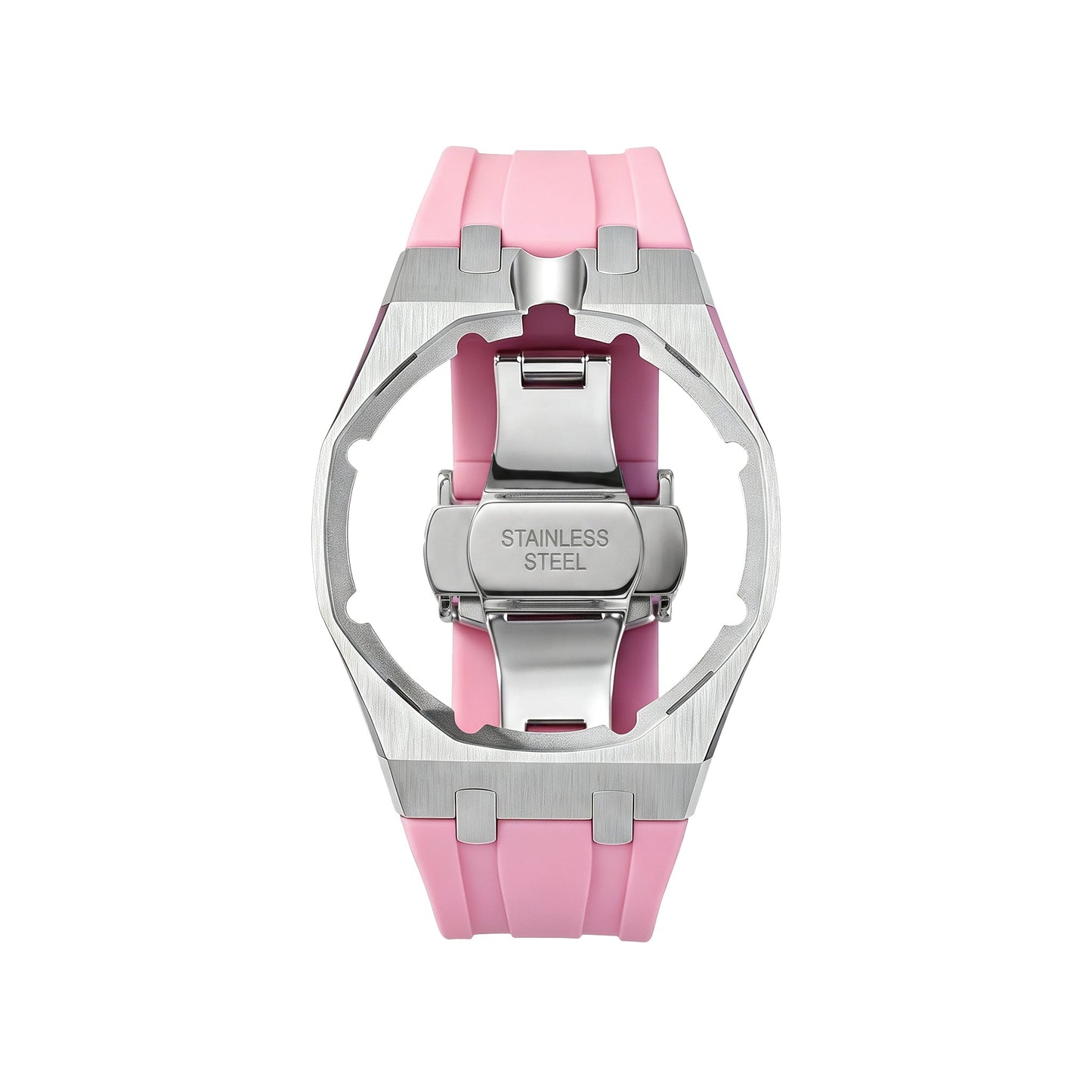 [Rosla]Royal Oak Pop Exclusive Steel Case & Silicone Strap With Cradle