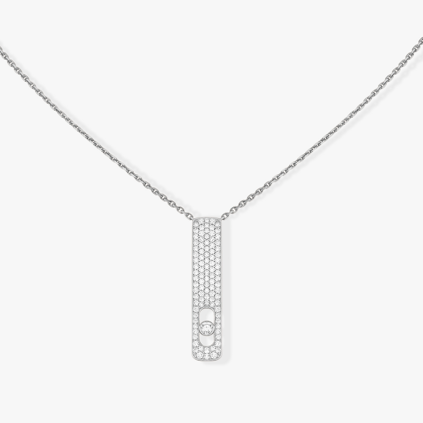 [Rosla]MY FIRST DIAMOND PAVED NECKLACE