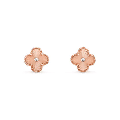 [Rosla]CLOVER  15MM DIAMOND EARRINGS COLLECTION