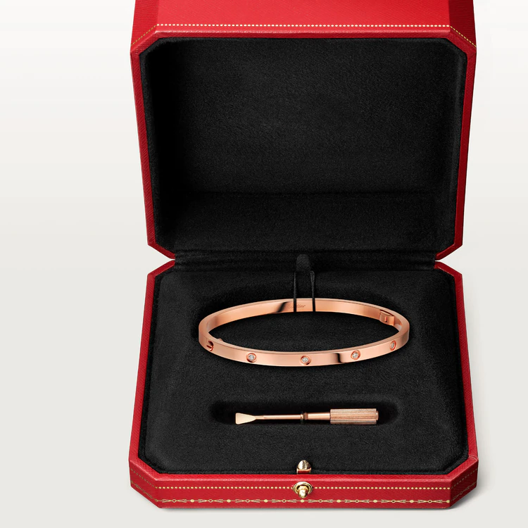 [Rosla]LOVE BRACELET 3.65MM 10 DIAMONDS