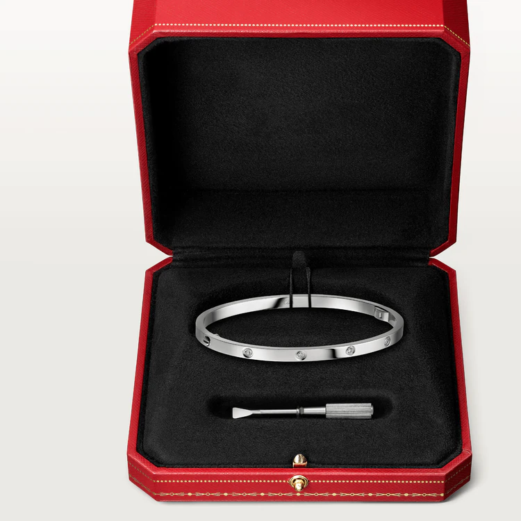 [Rosla]LOVE BRACELET 3.65MM 10 DIAMONDS