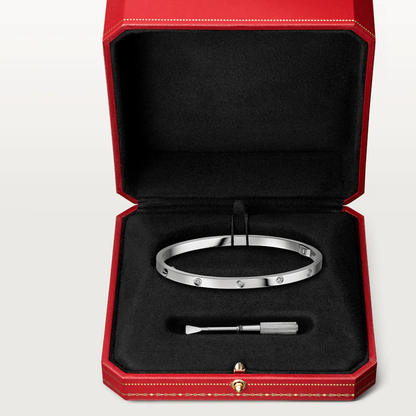 [Rosla]LOVE BRACELET 3.65MM 10 DIAMONDS