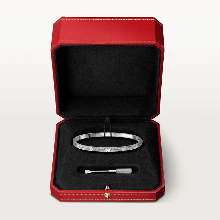 [Rosla]LOVE BRACELET 3.65MM DIAMOND-PAVED