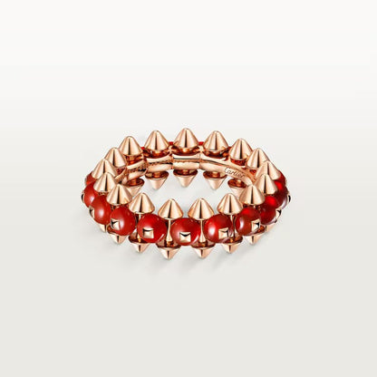 [Rosla]CLASH 7.9MM AGATE CHALCEDONY RING