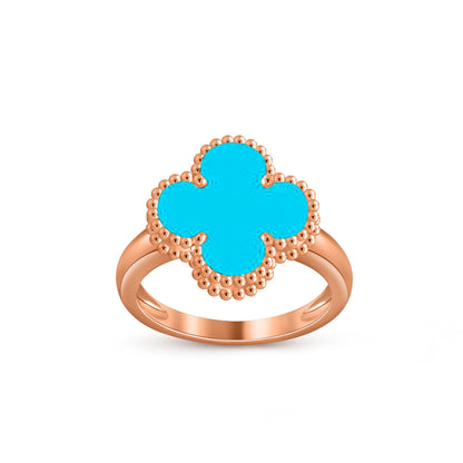 [Rosla]CLOVER RING ROSE GOLD COLLECTION