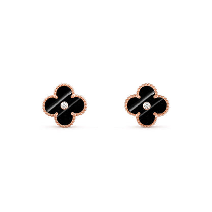 [Rosla]CLOVER  15MM DIAMOND EARRINGS COLLECTION