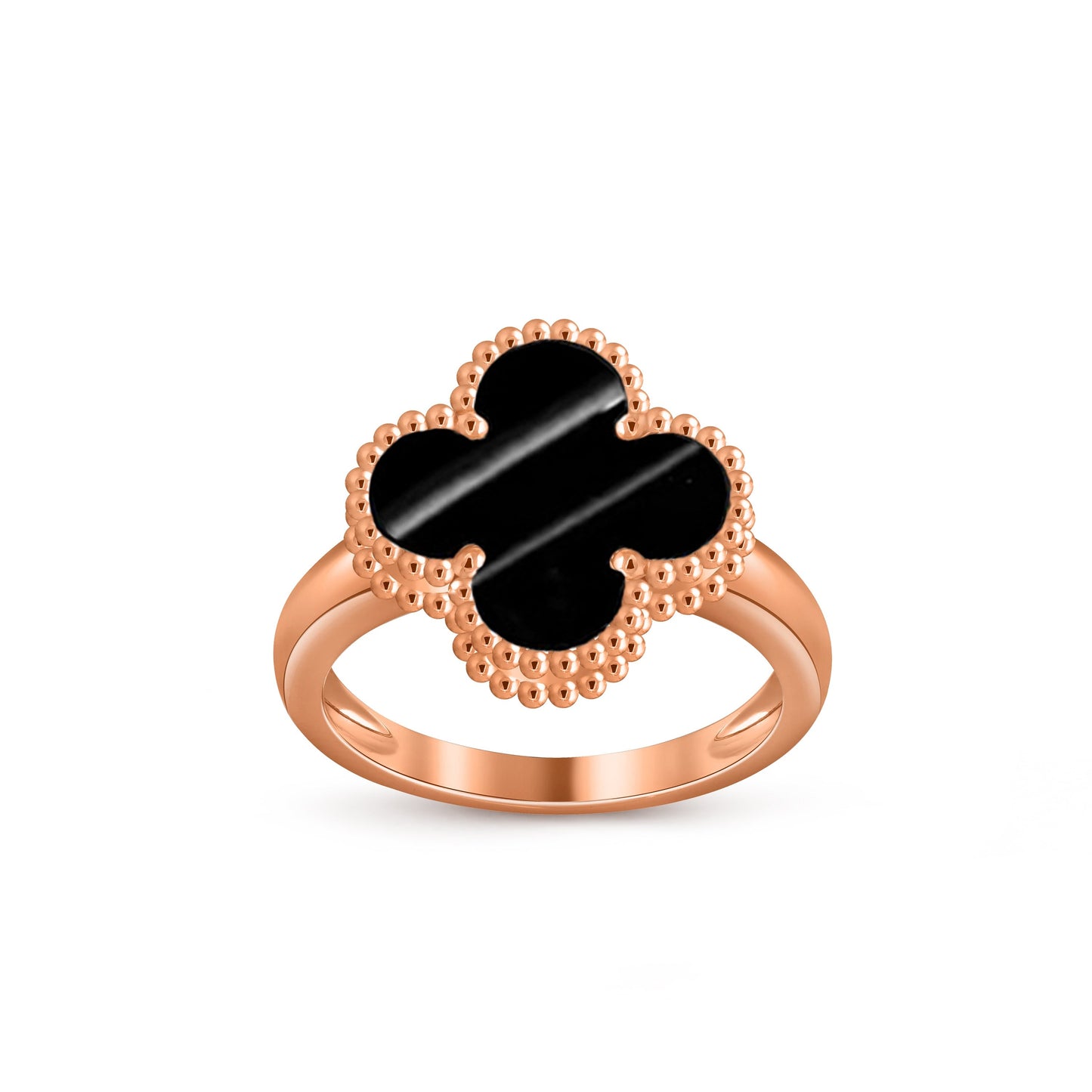 [Rosla]CLOVER RING ROSE GOLD COLLECTION
