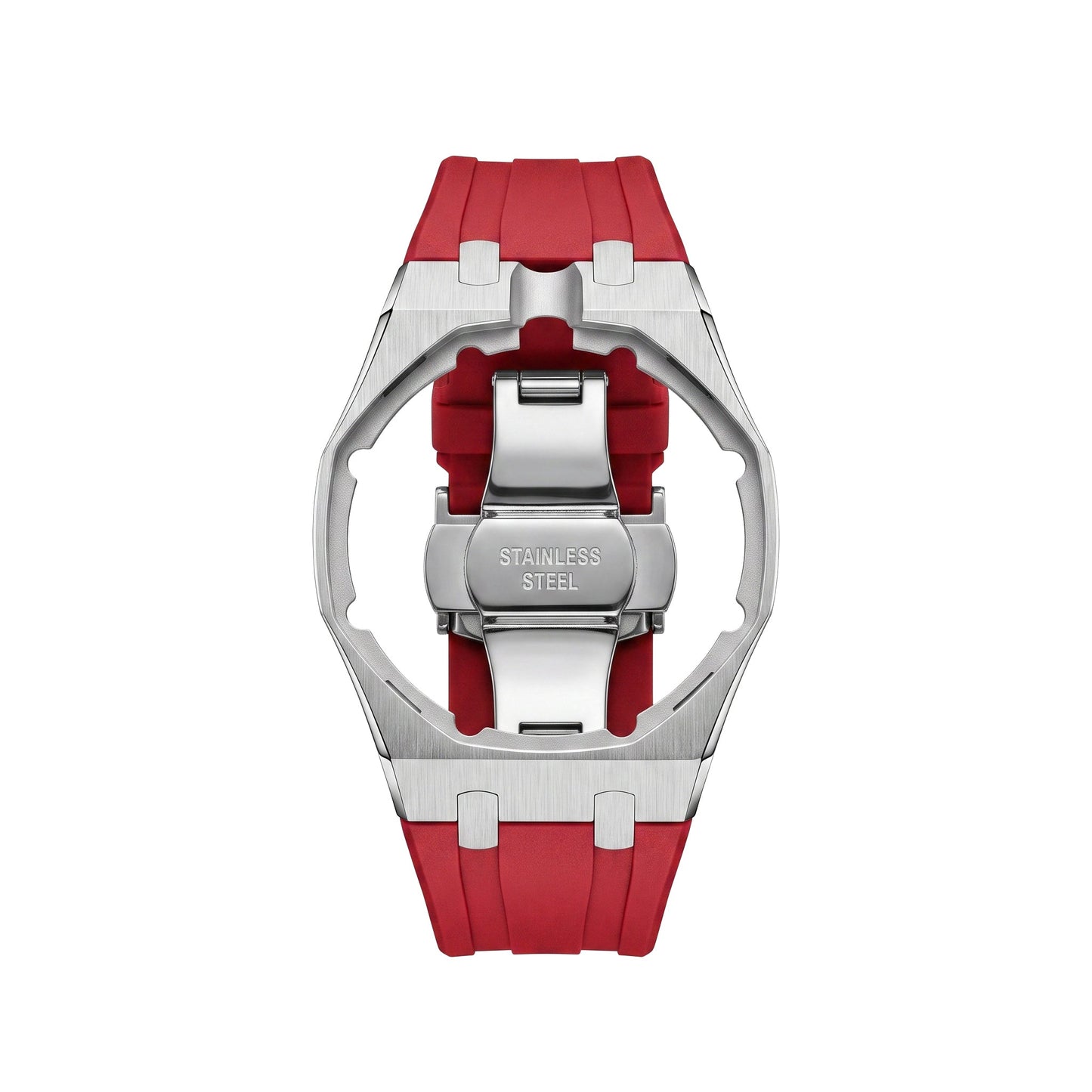 [Rosla]Royal Oak Pop Exclusive Steel Case & Silicone Strap With Cradle