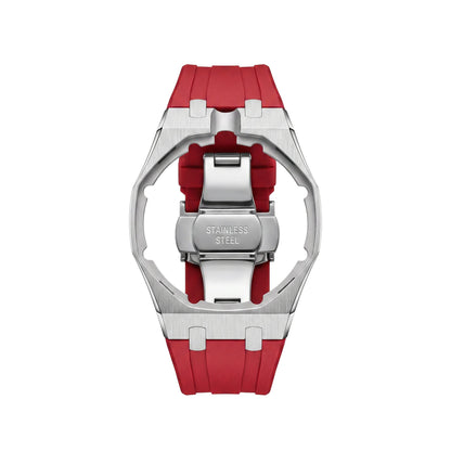 [Rosla]Royal Oak Pop Exclusive Steel Case & Silicone Strap With Cradle