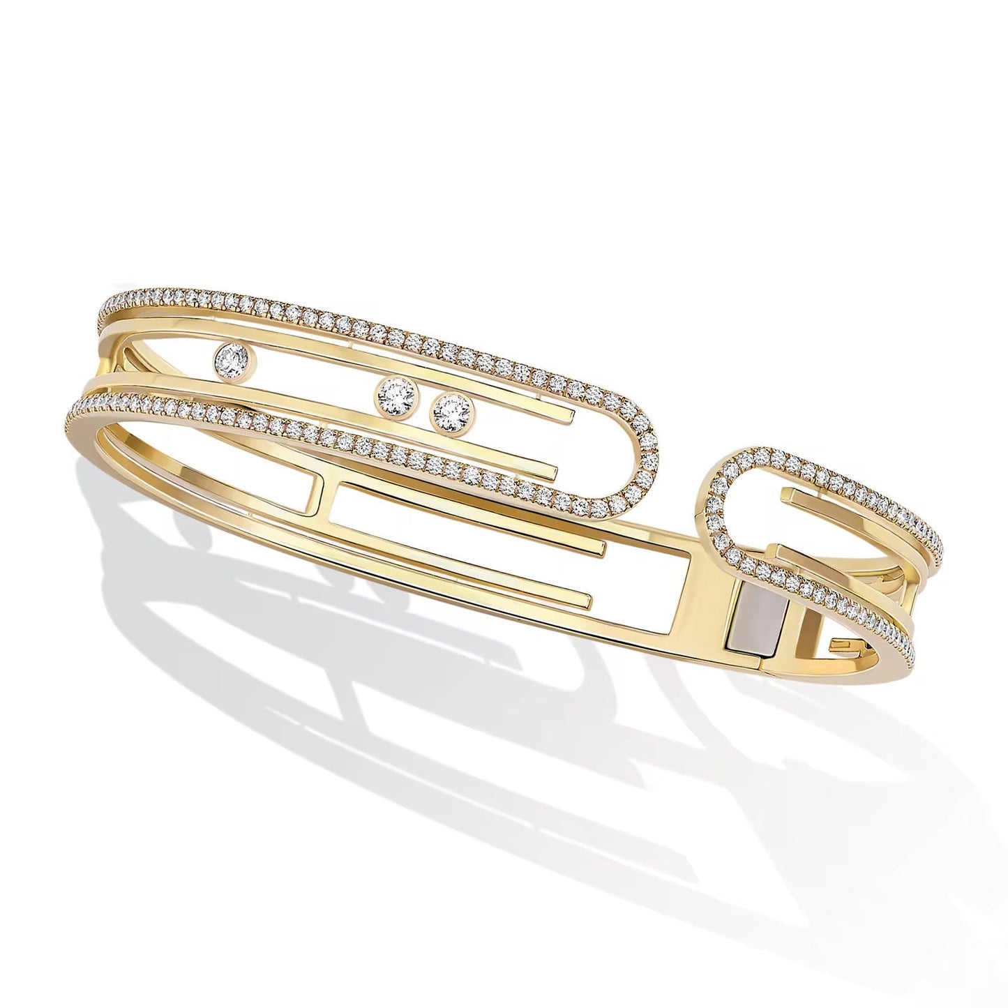 [Rosla]MOVE 10TH PAVED DIAMOND BRACELET
