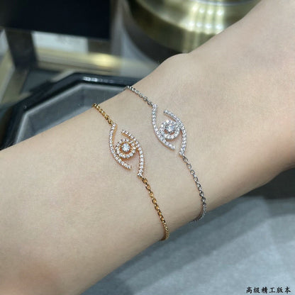 [Rosla]Lucky Eye Pave-Set Diamond Bracelet