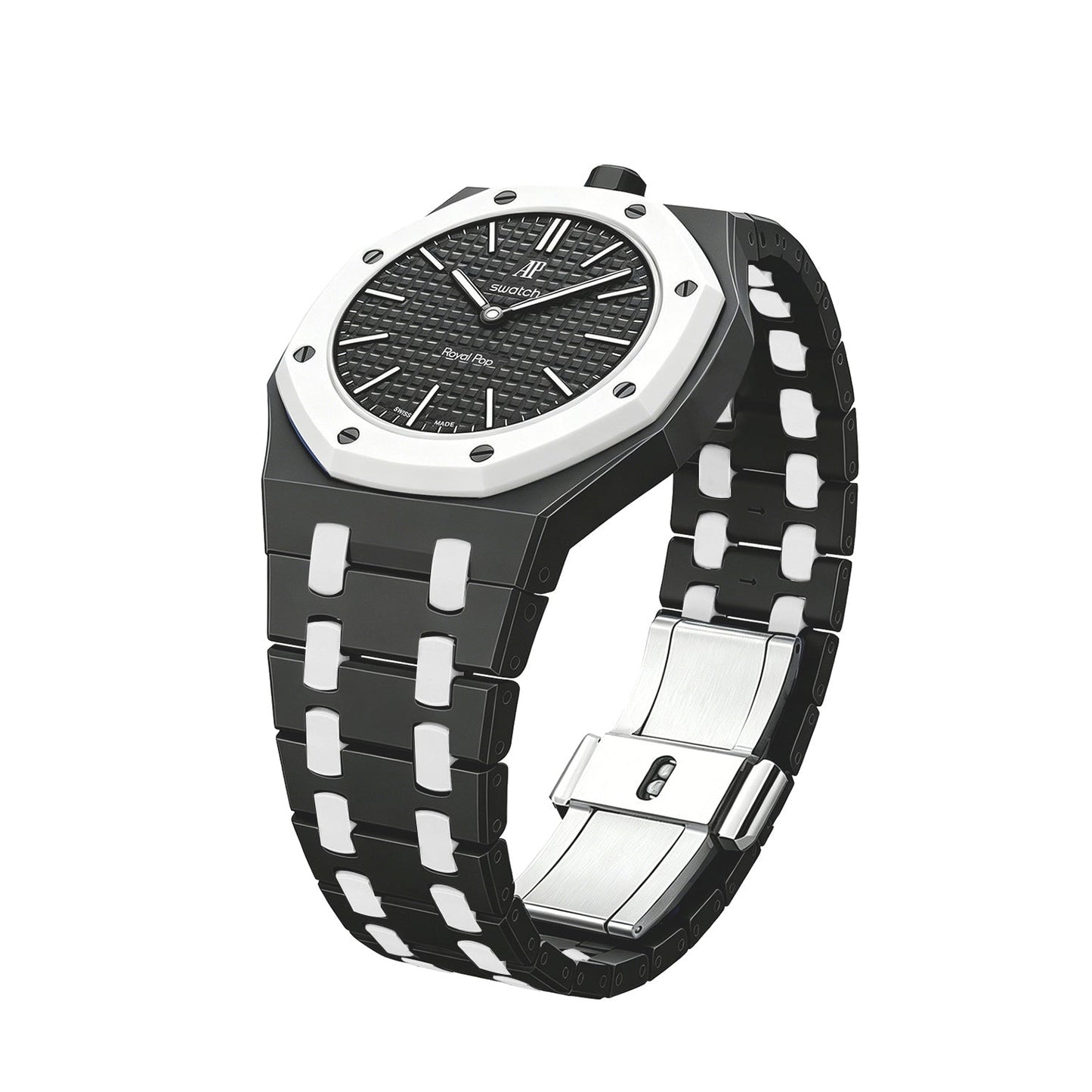 [Rosla]Royal Oak Pop Exclusive Bioceramic Case & Bioceramic Strap Mix Color