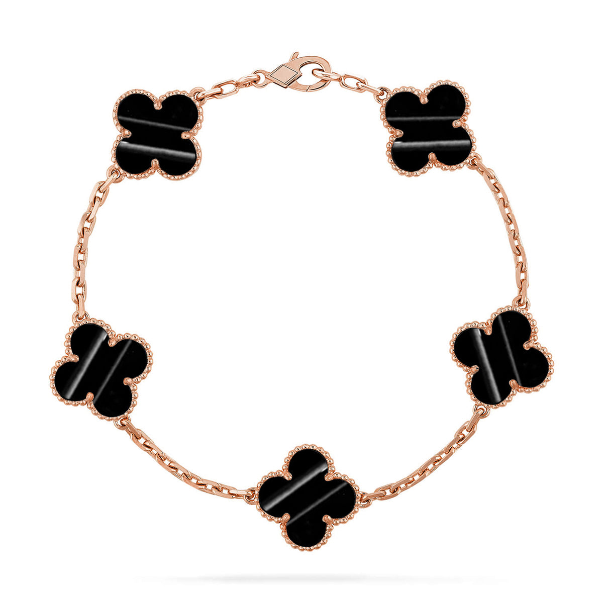 [Rosla] CLOVER 5 MOTIF PULSAR STONE BRACELET COLLECTION