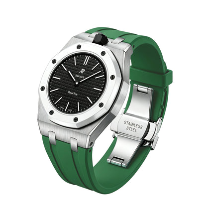 [Rosla]Royal Oak Pop Exclusive Steel Case & Silicone Strap With Cradle