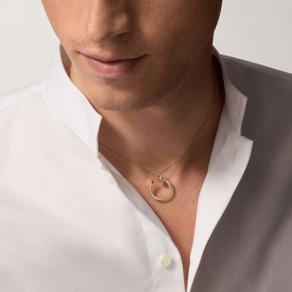 [Rosla]JUSTE NECKLACE FULL DIAMOND
