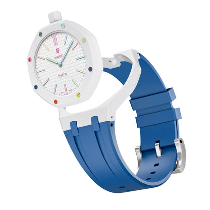 [Rosla]Royal Oak Pop Exclusive Bioceramic Case & Silicone Strap Mix Color