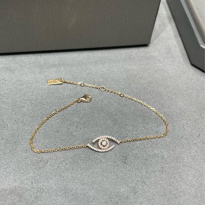 [Rosla]Lucky Eye Pave-Set Diamond Bracelet