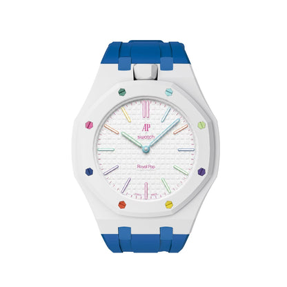 [Rosla]Royal Oak Pop Exclusive Bioceramic Case & Silicone Strap Mix Color