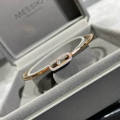 [Rosla]Move Uno pavé flex bangle medium