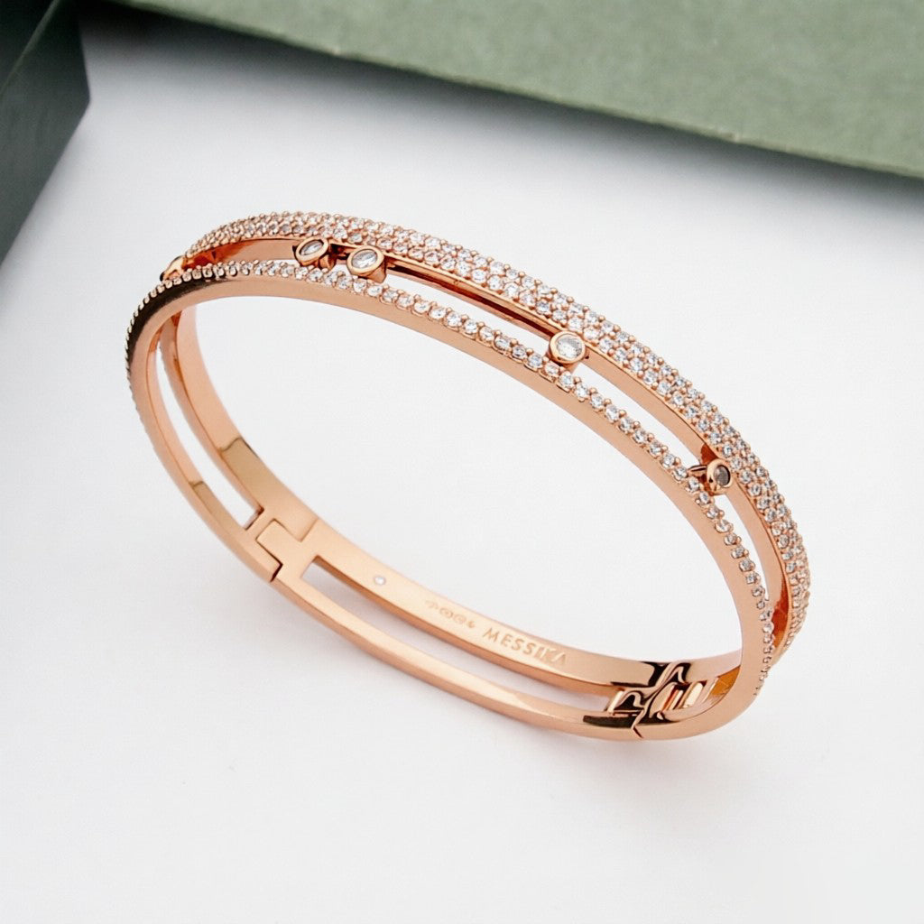 [Rosla]Move Romane pavé bangle