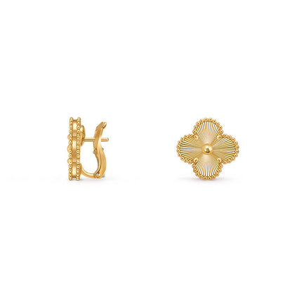[Rosla]CLOVER 15MM MOP EARRINGS COLLECTION