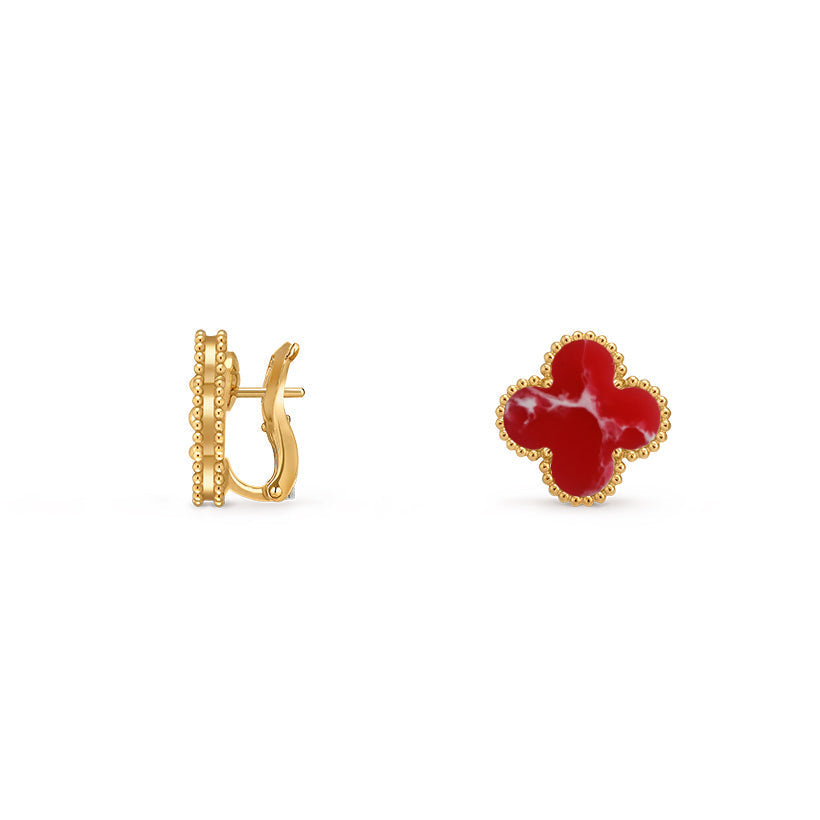 [Rosla]CLOVER 15MM MOP EARRINGS COLLECTION